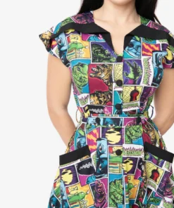 Unique Vintage X Universal Monsters Hedda Monsterror Dress