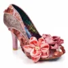 Irregular Choice Peach Melba Shoes - Pink