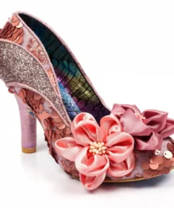 Irregular Choice Peach Melba Shoes - Pink
