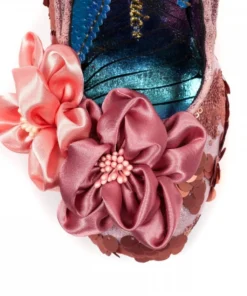 Irregular Choice Peach Melba Shoes - Pink