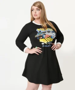 Unique Vintage X Back To The Future McFly Skater Dress
