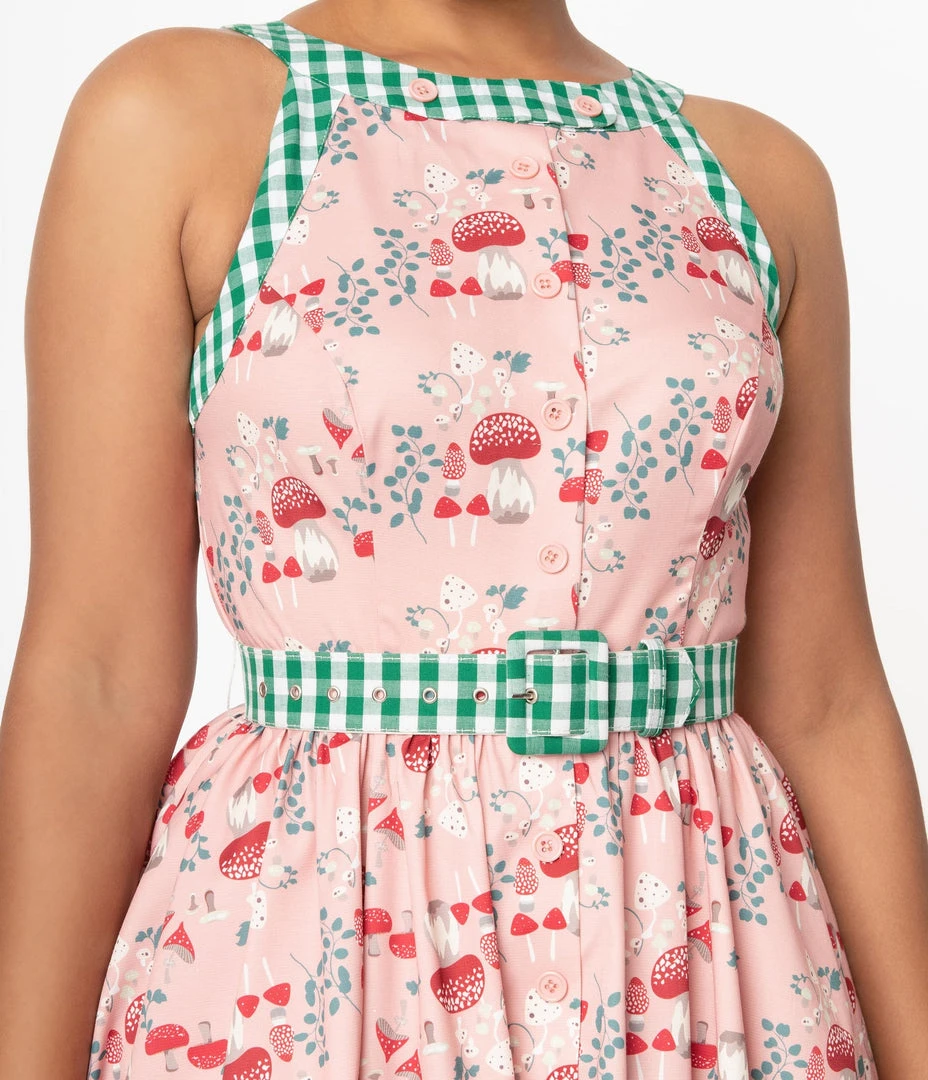 Unique Vintage Maxine Mushroom Dress 5 Unique Vintage Maxine Mushroom Dress