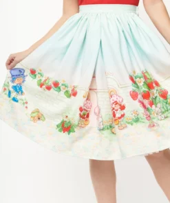 Unique Vintage X Strawberry Shortcake Garden Party Skirt