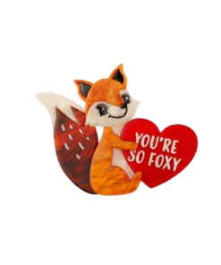 Erstwilder You're So Foxy Brooch