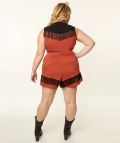 Unique Vintage Rodeo Ready Romper