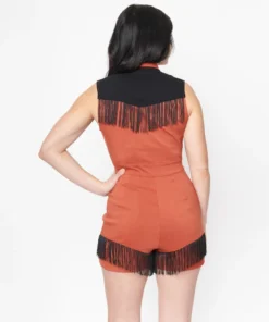 Unique Vintage Rodeo Ready Romper