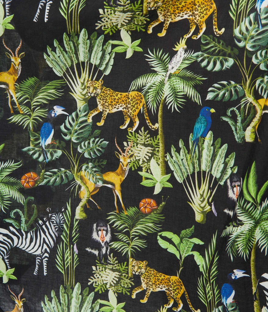 Unique Vintage Tarrytown Hostess Jungle Print Dress 9 Unique Vintage Tarrytown Hostess Jungle Print Dress