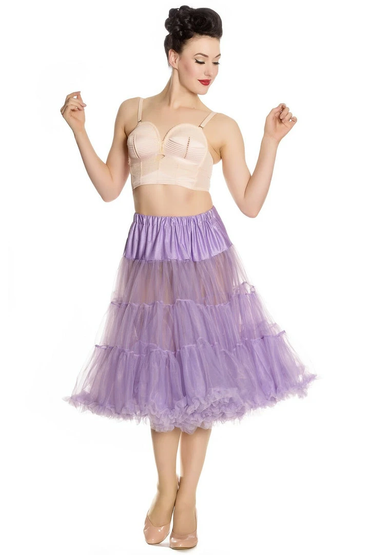 Hell Bunny Petticoat - Lavender 3 Hell Bunny Petticoat - Lavender