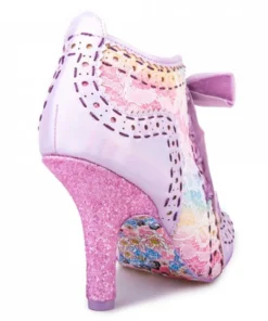 Irregular Choice Abigail's 3rd Party Shoes - Pink Pastel Rainbow