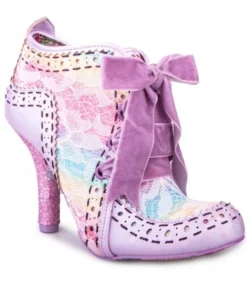 Irregular Choice Abigail's 3rd Party Shoes - Pink Pastel Rainbow