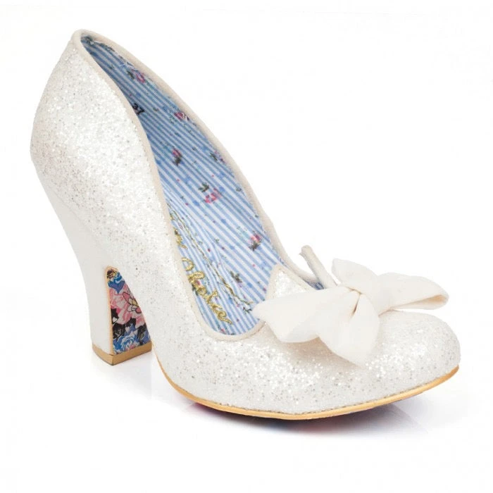 Irregular Choice Nick Of Time Shoes - White 3 Irregular Choice Nick Of Time Shoes - White