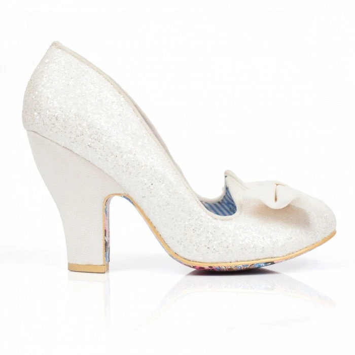 Irregular Choice Nick Of Time Shoes - White 4 Irregular Choice Nick Of Time Shoes - White