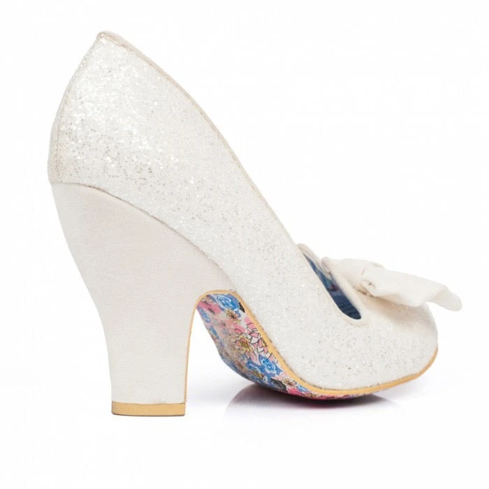 Irregular Choice Nick Of Time Shoes - White 5 Irregular Choice Nick Of Time Shoes - White