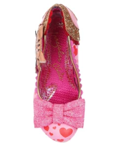 Irregular Choice Smitten Kitten Shoes - Pink