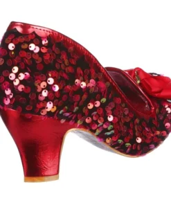 Irregular Choice Kanjanka Shoes - Red Sequins 9 Irregular Choice Kanjanka Shoes - Red Sequins