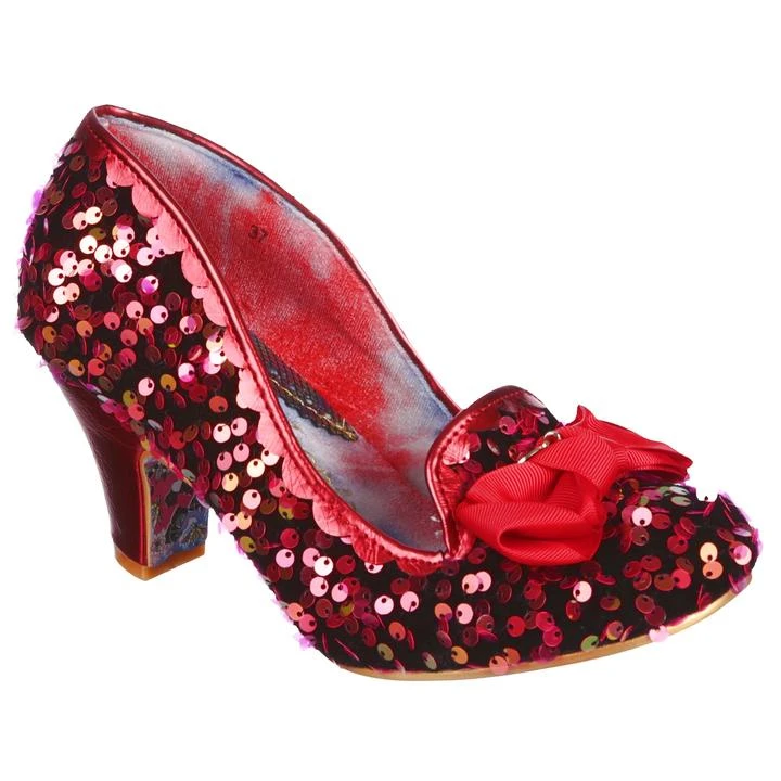 Irregular Choice Kanjanka Shoes - Red Sequins 3 Irregular Choice Kanjanka Shoes - Red Sequins