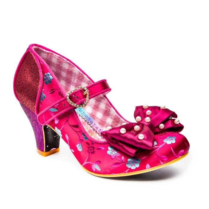 Irregular Choice Snow Drop Shoes - Red/Burgundy 3 Irregular Choice Snow Drop Shoes - Red/Burgundy