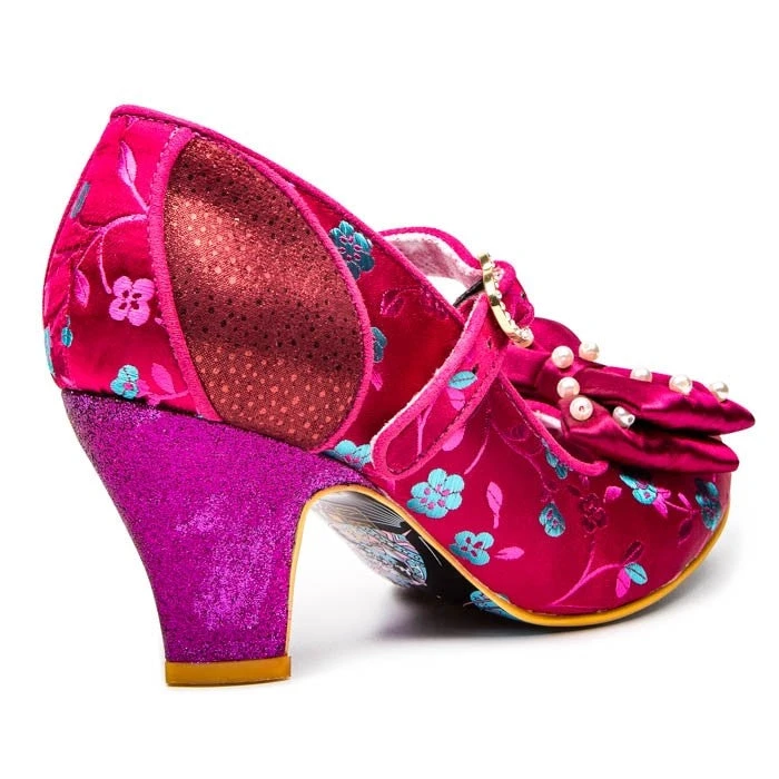 Irregular Choice Snow Drop Shoes - Red/Burgundy 5 Irregular Choice Snow Drop Shoes - Red/Burgundy