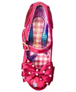 Irregular Choice Snow Drop Shoes - Red/Burgundy 10 Irregular Choice Snow Drop Shoes - Red/Burgundy