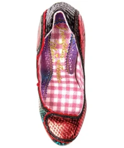 Irregular Choice Dare You Shoes - Black/Red