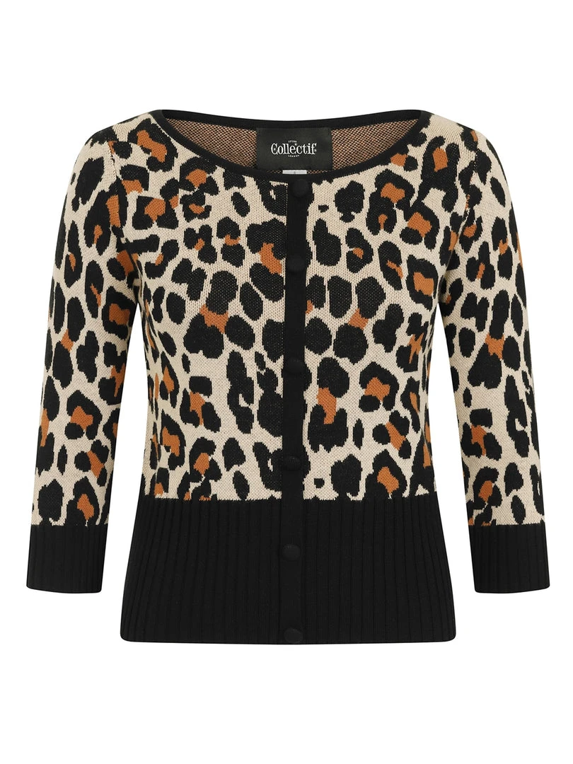 Collectif Erian Leopard Sweater 4 Collectif Erian Leopard Sweater