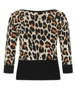 Collectif Erian Leopard Sweater 11 Collectif Erian Leopard Sweater