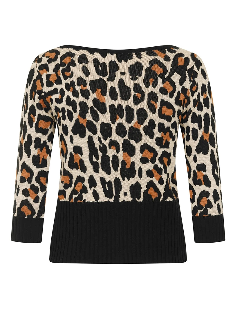 Collectif Erian Leopard Sweater 6 Collectif Erian Leopard Sweater