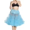 Hell Bunny Petticoat - Turquoise Blue
