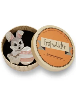 Erstwilder Kit & Egg Brooch