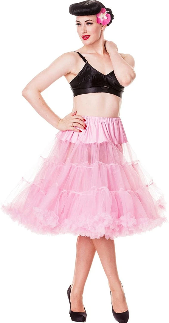 Hell Bunny Petticoat - Dolly Pink 3 Hell Bunny Petticoat - Dolly Pink