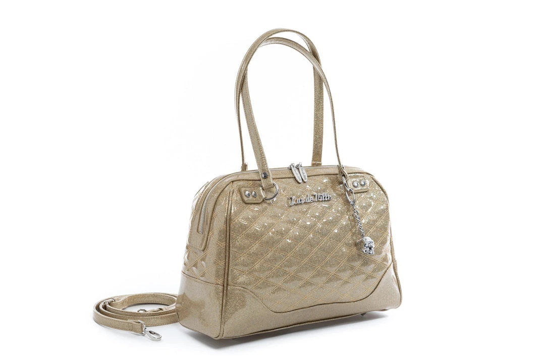 Lux De Ville Temptress Tote Medium - Nudie Patootie Sparkle 3 Lux De Ville Temptress Tote Medium - Nudie Patootie Sparkle