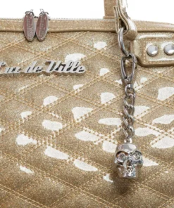 Lux De Ville Temptress Tote Medium - Nudie Patootie Sparkle 9 Lux De Ville Temptress Tote Medium - Nudie Patootie Sparkle