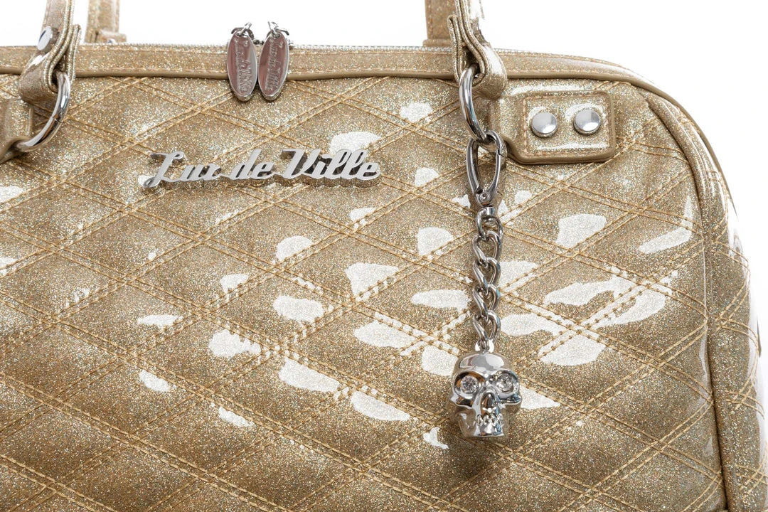 Lux De Ville Temptress Tote Medium - Nudie Patootie Sparkle 5 Lux De Ville Temptress Tote Medium - Nudie Patootie Sparkle