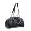 Lux De Ville Roulette Tote - Black Matte 2 Lux De Ville Roulette Tote - Black Matte
