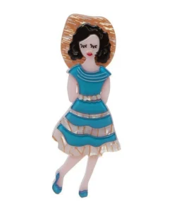 Erstwilder Rockabilly Queen Brooch