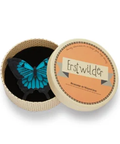 Erstwilder Fan Favourites Blue Emperor Brooch 5 Erstwilder Fan Favourites Blue Emperor Brooch