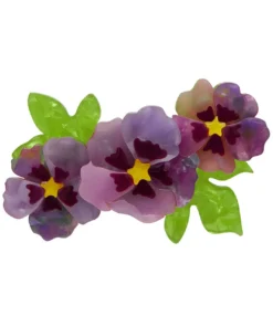 Erstwilder Purple Prose Brooch