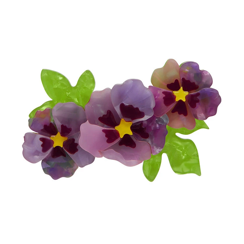 Erstwilder Purple Prose Brooch 3 Erstwilder Purple Prose Brooch