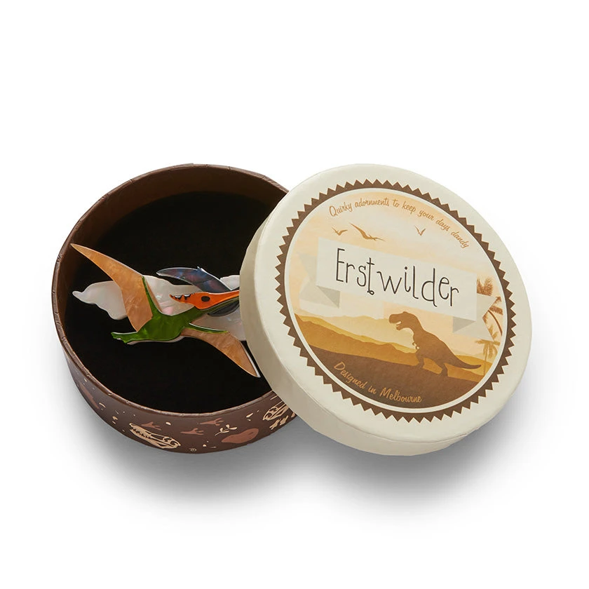 Erstwilder Dinosauria Celine The Pterodactyl Brooch 4 Erstwilder Dinosauria Celine The Pterodactyl Brooch