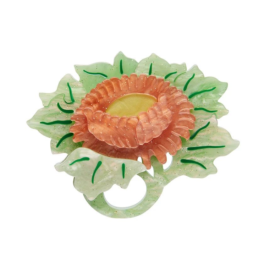 Erstwilder Art Nouveau November Reign Brooch 3 Erstwilder Art Nouveau November Reign Brooch