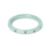 Splendette Valentine's Baby Doll Heart Bangle Narrow 1 Splendette Valentine's Baby Doll Heart Bangle Narrow