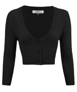 MAK Cropped Cardigan (Various Colours) Tops