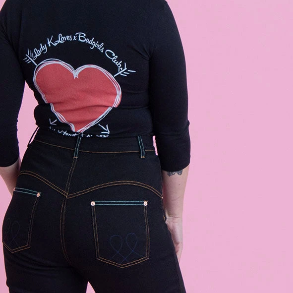 Lady K Loves Classic Jeans - Indigo 9 Lady K Loves Classic Jeans - Indigo