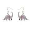 Erstwilder Dinosauria I'll Be Brach Earrings - Lilac 1 Erstwilder Dinosauria I'll Be Brach Earrings - Lilac
