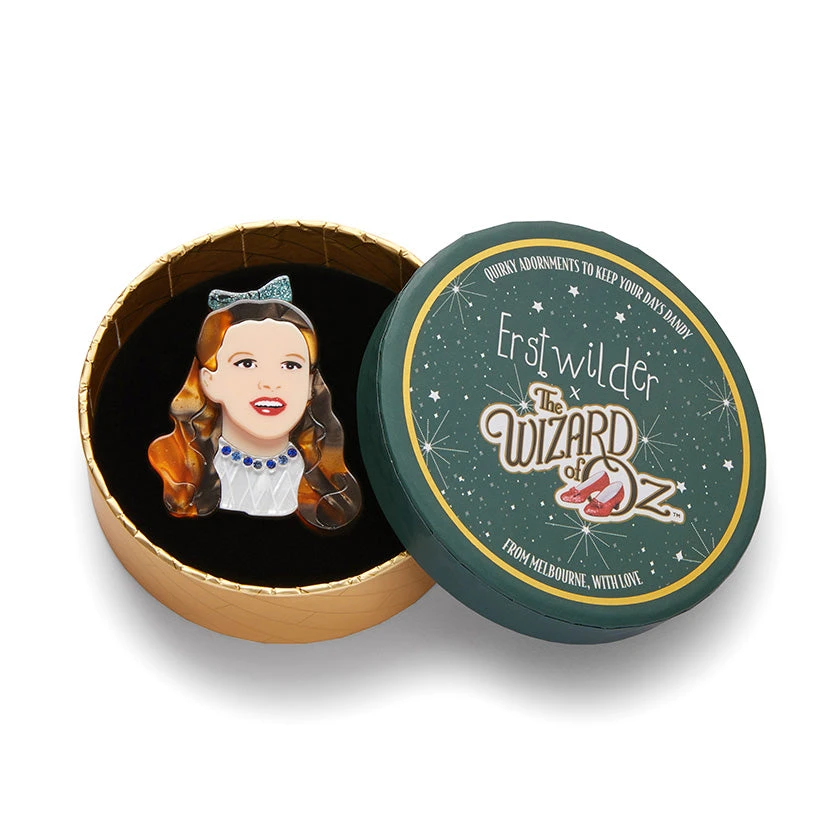 Erstwilder X The Wizard Of Oz Dorothy Gale Brooch 4 Erstwilder X The Wizard Of Oz Dorothy Gale Brooch