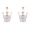 Erstwilder X The Wizard Of Oz The Good Witch's Crown Earrings