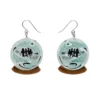 Erstwilder X The Wizard Of Oz Crystal Ball Earrings