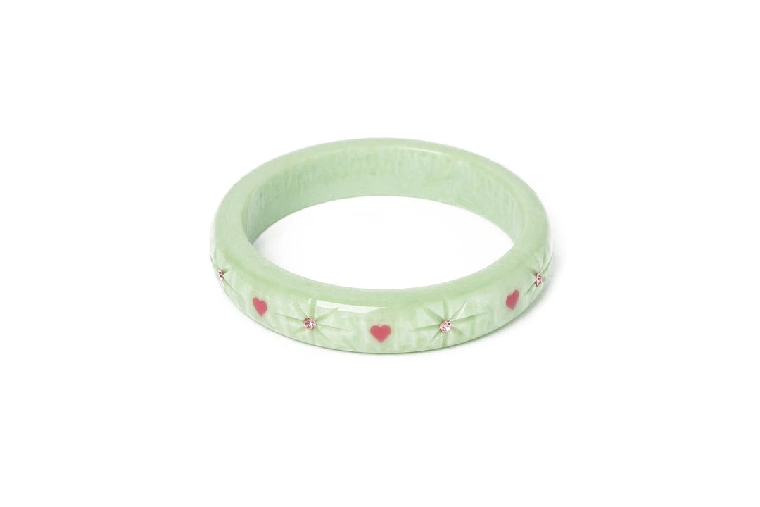 Splendette Valentine's Sweet Pea Starburst Bangle Midi 3 Splendette Valentine's Sweet Pea Starburst Bangle Midi