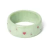 Splendette Valentine's Sweet Pea Starburst Bangle Extra Wide - Duchess 1 Splendette Valentine's Sweet Pea Starburst Bangle Extra Wide - Duchess