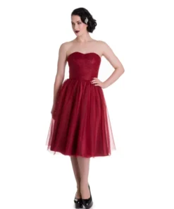 Hell Bunny Tamara Dress - Red